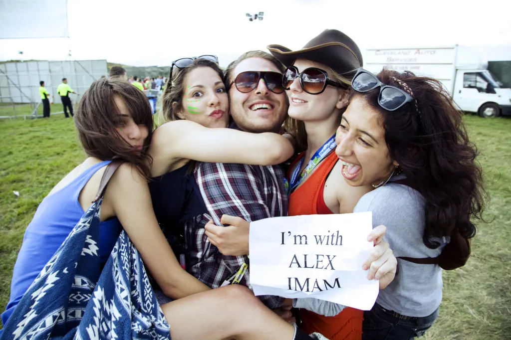 Festivalgoers and atmosphere at Global Gathering 2009
